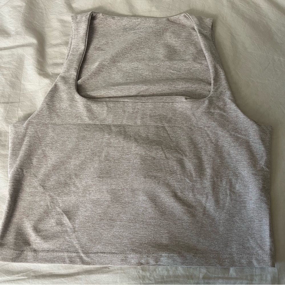 Beyond Yoga Square Neck Crop Top